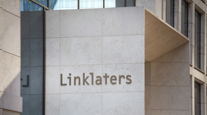 Linklaters name on side of London headquarters