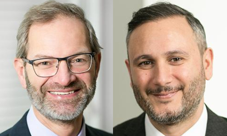 Headshots of David Hosford and Chris Netiatis