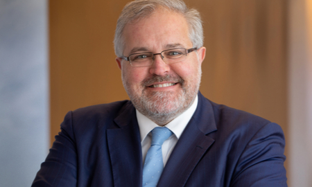 Portrait photo of Jones Day's Michael_Lundberg, the first Aboriginal Supreme Court judge in Western Australia